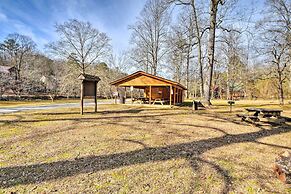 4 Mi to Dtwn Ellijay: Cabin w/ Pool & River Access