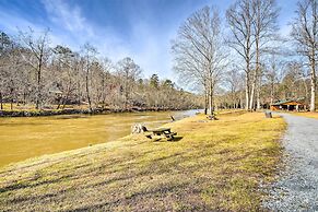 4 Mi to Dtwn Ellijay: Cabin w/ Pool & River Access