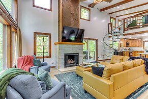 4 Mi to Dtwn Ellijay: Cabin w/ Pool & River Access