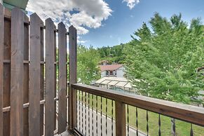 1 Block to Main St & River: Downtown Helen Condo