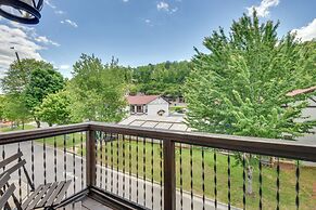 Condo Steps to Bavarian Village & River in Helen