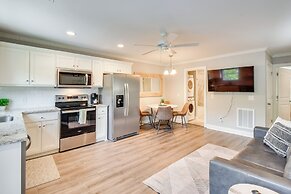 1 Block to Main St & River: Downtown Helen Condo