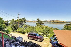 Private Hot Tub w/ Water Views: Lower Lake Getaway