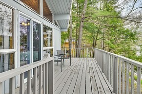 Lake-view Cabin w/ Furnished Deck in Hadley!