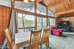 Lake-view Cabin w/ Furnished Deck in Hadley!