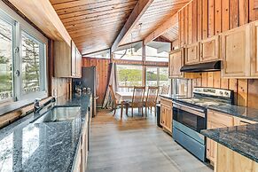 Lake-view Cabin w/ Furnished Deck in Hadley!