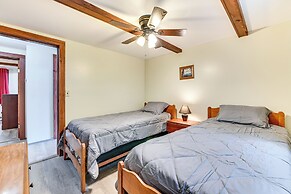 Lake-view Cabin w/ Furnished Deck in Hadley!