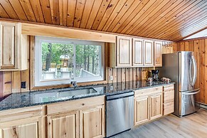 Lake-view Cabin w/ Furnished Deck in Hadley!