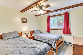 Lake-view Cabin w/ Furnished Deck in Hadley!