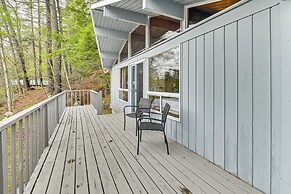 Lake-view Cabin w/ Furnished Deck in Hadley!
