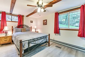 Lake-view Cabin w/ Furnished Deck in Hadley!