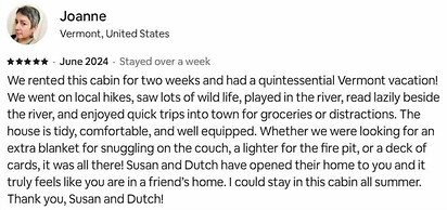 VT Nature Retreat Sleeps 6 + Pet OK