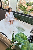 Stadio Comfort Jacuzzi Rosa Negra Aparta-suite