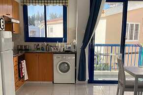 Paphos Blue Apartment Complex Pool View