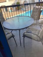 Paphos Blue Apartment Complex Pool View