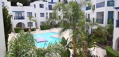 Paphos Blue Tasteful Apartment Complex Pool View