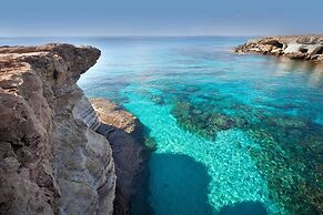 Paphos Blue Apartment Complex Pool View