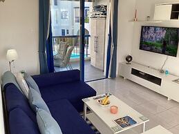 Paphos Blue Apartment Complex Pool View