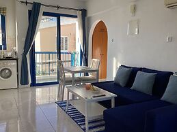Paphos Blue Apartment Complex Pool View