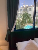 Paphos Blue Apartment Complex Pool View