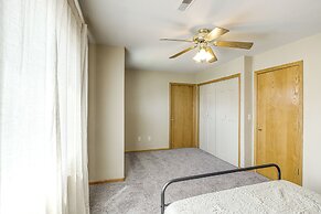 1 Block to Dtwn Oskaloosa: Family Home w/ Deck!