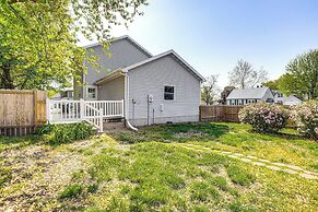 1 Block to Dtwn Oskaloosa: Family Home w/ Deck!