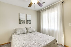 1 Block to Dtwn Oskaloosa: Family Home w/ Deck!