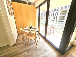 Cozy studio with sunny terrace