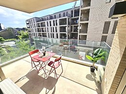 Cozy studio with sunny terrace