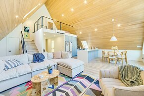 A-frame Cabin w/ Deck Near Cedar Creek Lake