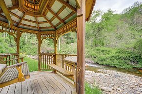 Creekside Gazebo + Mtn Views: Spacious Todd Home!