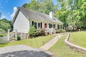 Private Dock + Fire Pit: Serene Lake Gaston Escape