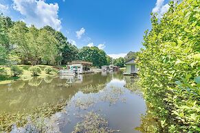 Private Dock + Fire Pit: Serene Lake Gaston Escape