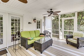 Private Dock + Fire Pit: Serene Lake Gaston Escape