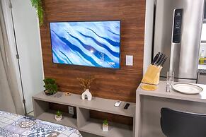Studio com Lazer Completo e boa Localiza o