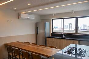 Studio com Lazer Completo e boa Localiza o
