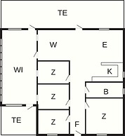 7 Person Holiday Home in Vaeggerlose