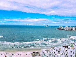 Apto na Praia - Ar condicionado e Churrasqueira
