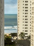 Apto na Praia - Ar condicionado e Churrasqueira