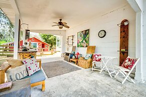 Artsy Bungalow on St Anne Lake: Pool, Dock & Deck