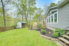 Walk to River: Loudonville Retreat w/ Hot Tub!