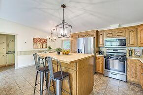 Walk to River: Loudonville Retreat w/ Hot Tub!