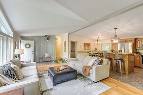 Walk to River: Loudonville Retreat w/ Hot Tub!