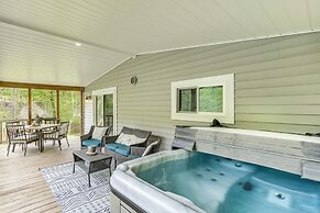 Walk to River: Loudonville Retreat w/ Hot Tub!
