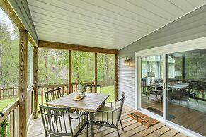 Walk to River: Loudonville Retreat w/ Hot Tub!