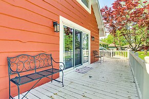 Walk to Reservoir: Cicero Home w/ Furnished Deck!