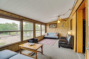 Walk to Wyalusing Beach: Cabin w/ River View!