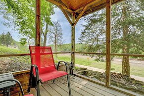 Walk to Wyalusing Beach: Cabin w/ River View!