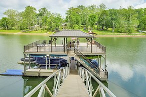 2-story Dock & Deck at Huge Family Home in Doyle!