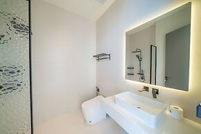 Pool villa with slide karaoke kitchen